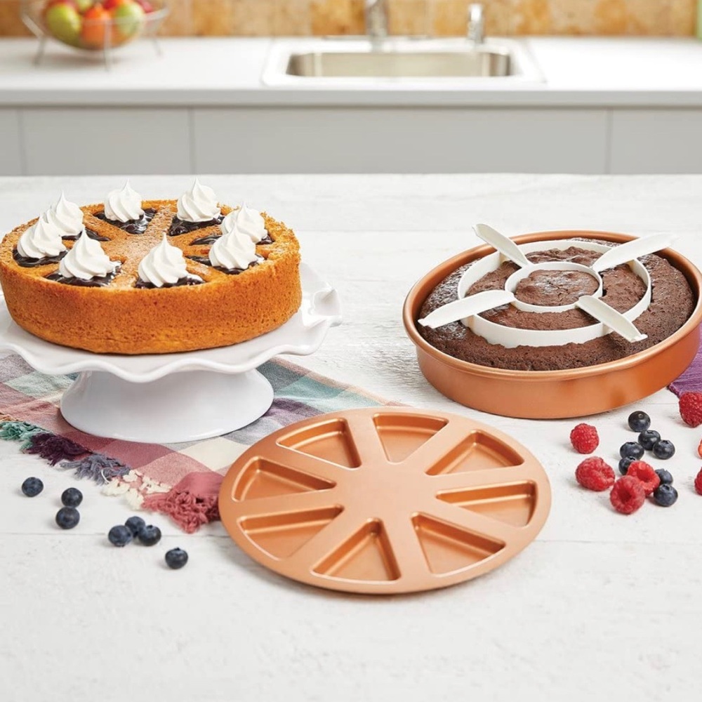 NIB Copper Chef 👩‍🍳 Perfect Cake 🍰 Pan
